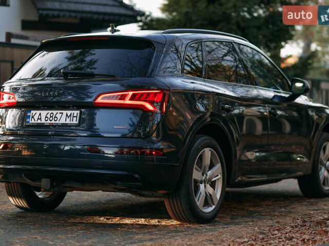 Ауди Ку 5 2019 в Киеве на Automoto.ua Синий Ауди Ку 5, объемом двигателя 2 л и пробегом 91 тыс. км за 27500 $, фото 9 на Automoto.ua