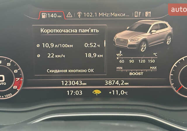 Синий Ауди Ку 5, объемом двигателя 1.98 л и пробегом 123 тыс. км за 24500 $, фото 42 на Automoto.ua