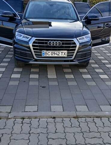 Ауді Ку 5 2019 у Стрые на Automoto.ua Синій Ауді Ку 5, об'ємом двигуна 1.98 л та пробігом 71 тис. км за 28400 $, фото 10 на Automoto.ua