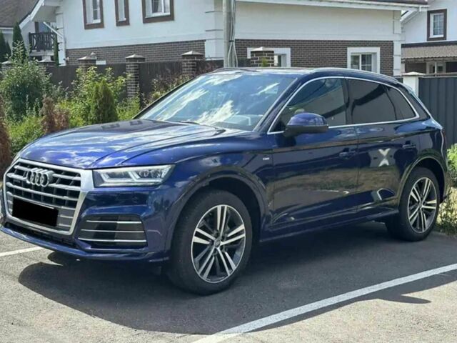 Синий Ауди Ку 5, объемом двигателя 2 л и пробегом 62 тыс. км за 19000 $, фото 1 на Automoto.ua