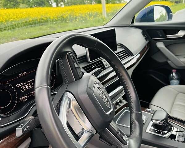 Синий Ауди Ку 5, объемом двигателя 1.98 л и пробегом 109 тыс. км за 28800 $, фото 16 на Automoto.ua