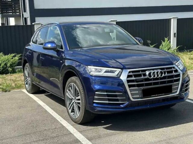 Синий Ауди Ку 5, объемом двигателя 2 л и пробегом 62 тыс. км за 19000 $, фото 3 на Automoto.ua