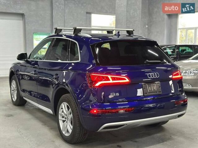 Ауди Ку 5 2019 в Каменское - Днепродзержинск на Automoto.ua Синий Ауди Ку 5, объемом двигателя 2 л и пробегом 92 тыс. км за 21499 $, фото 4 на Automoto.ua