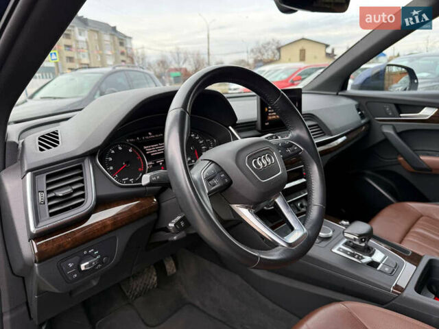 Синій Ауді Ку 5, об'ємом двигуна 2 л та пробігом 85 тис. км за 24900 $, фото 17 на Automoto.ua