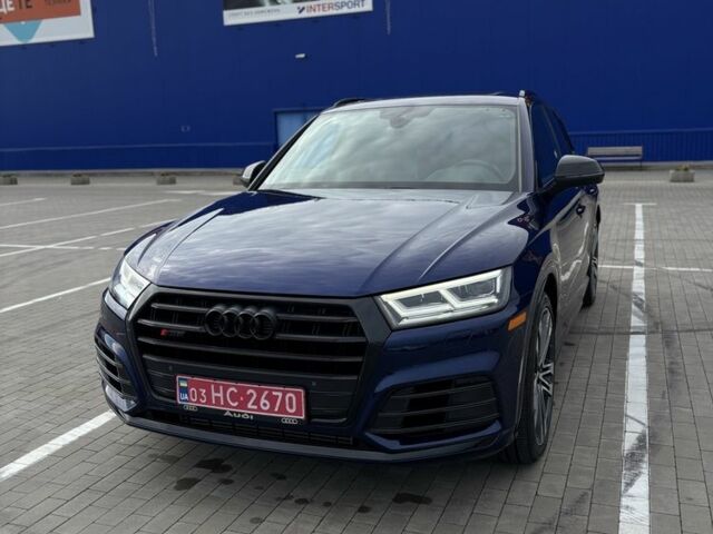 Синий Ауди Ку 5, объемом двигателя 3 л и пробегом 123 тыс. км за 31000 $, фото 3 на Automoto.ua