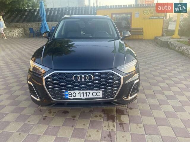 Ауди Ку 5 2020 в Тернополе на Automoto.ua Синий Ауди Ку 5, объемом двигателя 1.98 л и пробегом 64 тыс. км за 41950 $, фото 4 на Automoto.ua