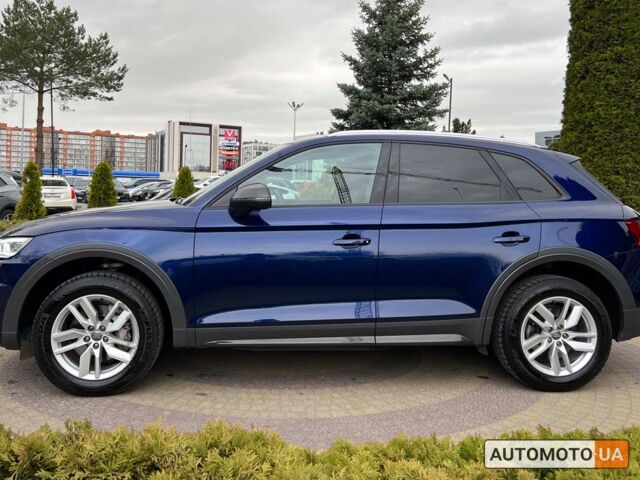 Синий Ауди Ку 5, объемом двигателя 2 л и пробегом 63 тыс. км за 42300 $, фото 3 на Automoto.ua