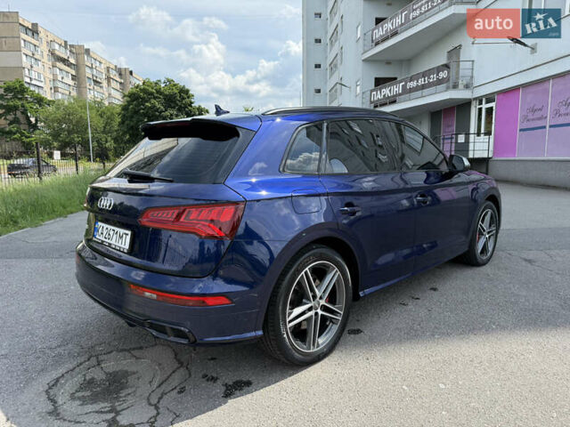 Синий Ауди Ку 5, объемом двигателя 3 л и пробегом 42 тыс. км за 54800 $, фото 10 на Automoto.ua