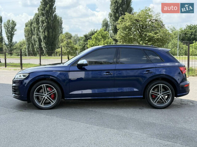 Синий Ауди Ку 5, объемом двигателя 3 л и пробегом 42 тыс. км за 54800 $, фото 5 на Automoto.ua