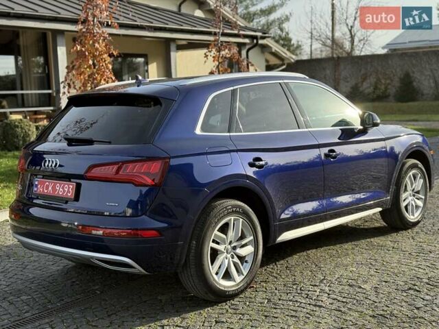 Синий Ауди Ку 5, объемом двигателя 1.98 л и пробегом 79 тыс. км за 27500 $, фото 7 на Automoto.ua