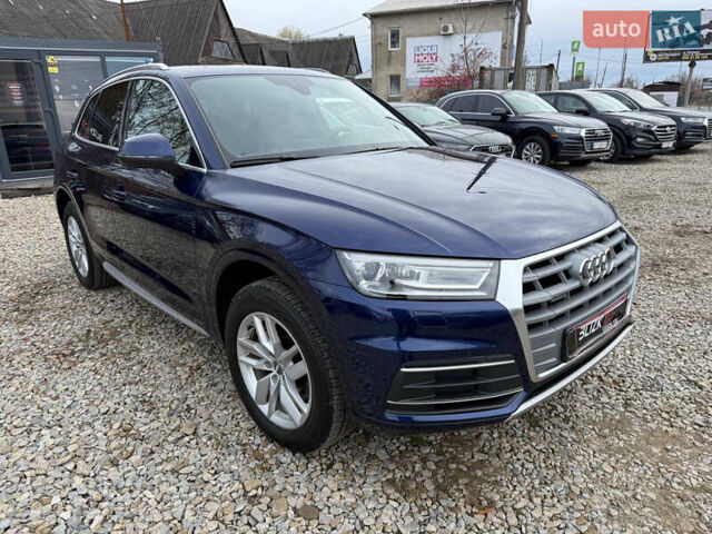 Синій Ауді Ку 5, об'ємом двигуна 2 л та пробігом 85 тис. км за 24900 $, фото 1 на Automoto.ua