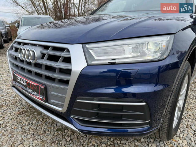 Синій Ауді Ку 5, об'ємом двигуна 2 л та пробігом 85 тис. км за 24900 $, фото 54 на Automoto.ua