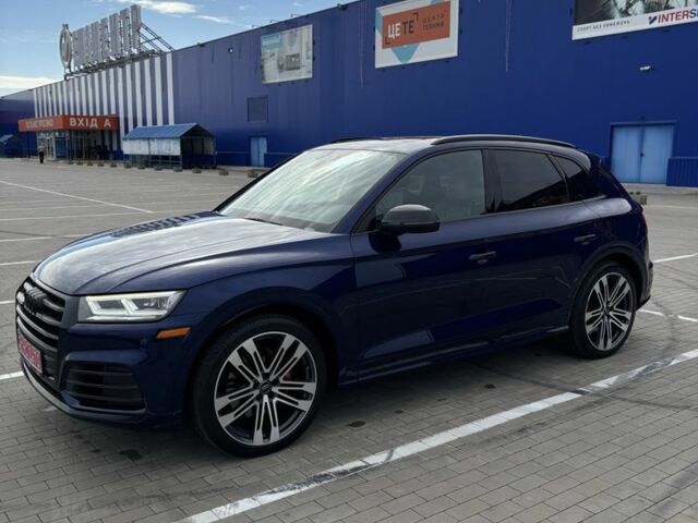 Синий Ауди Ку 5, объемом двигателя 3 л и пробегом 123 тыс. км за 31000 $, фото 4 на Automoto.ua