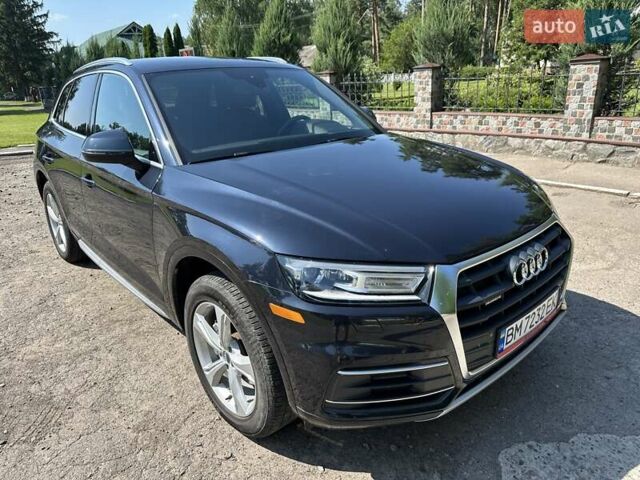 Ауди Ку 5 2020 в Недригайлове на Automoto.ua Синий Ауди Ку 5, объемом двигателя 1.98 л и пробегом 91 тыс. км за 29000 $, фото 12 на Automoto.ua