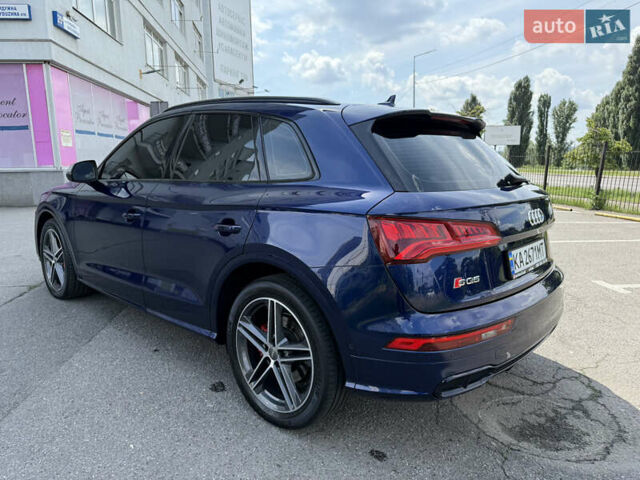 Синий Ауди Ку 5, объемом двигателя 3 л и пробегом 42 тыс. км за 54800 $, фото 6 на Automoto.ua