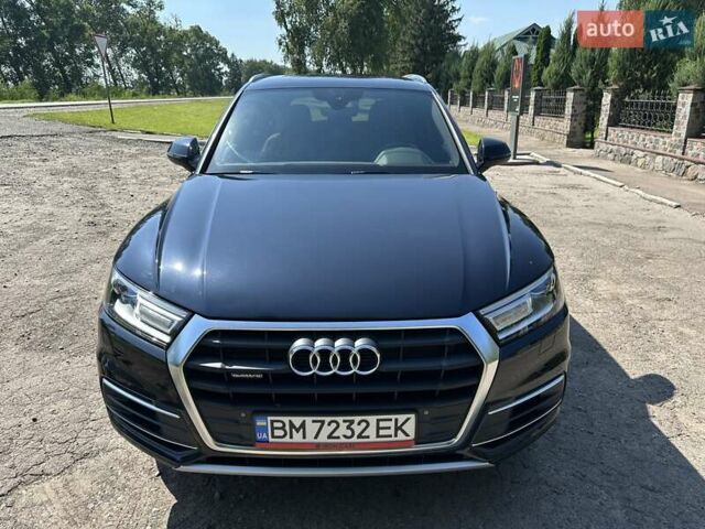Ауди Ку 5 2020 в Недригайлове на Automoto.ua Синий Ауди Ку 5, объемом двигателя 1.98 л и пробегом 91 тыс. км за 29000 $, фото 6 на Automoto.ua