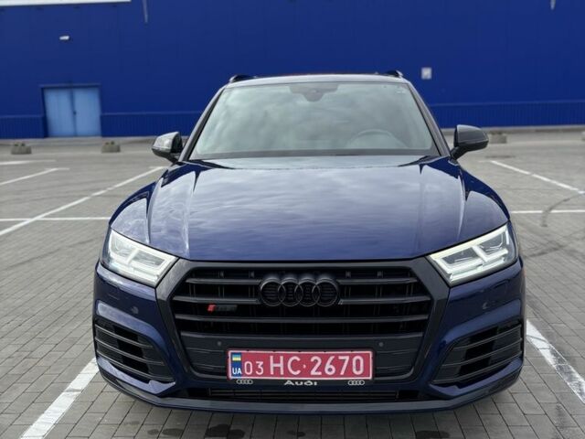 Синий Ауди Ку 5, объемом двигателя 3 л и пробегом 123 тыс. км за 31000 $, фото 2 на Automoto.ua