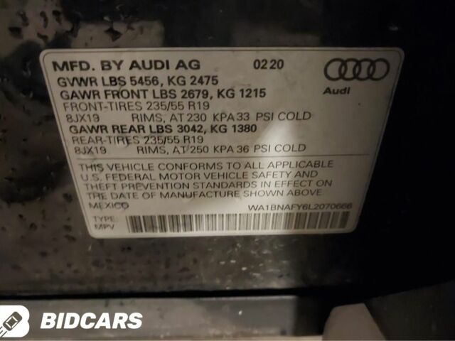 Синий Ауди Ку 5, объемом двигателя 2 л и пробегом 80 тыс. км за 11200 $, фото 22 на Automoto.ua