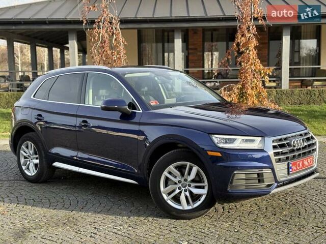 Синий Ауди Ку 5, объемом двигателя 1.98 л и пробегом 79 тыс. км за 27500 $, фото 1 на Automoto.ua