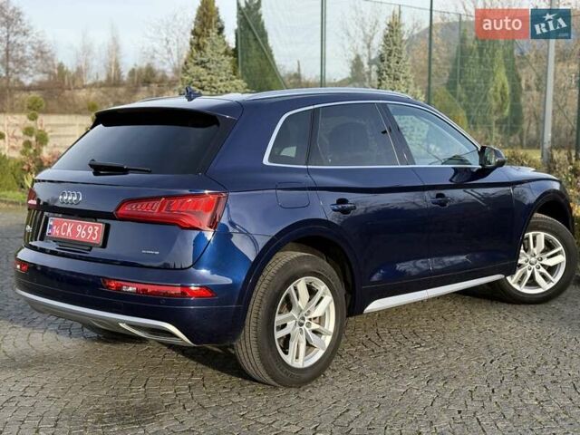 Синий Ауди Ку 5, объемом двигателя 2 л и пробегом 79 тыс. км за 25999 $, фото 2 на Automoto.ua