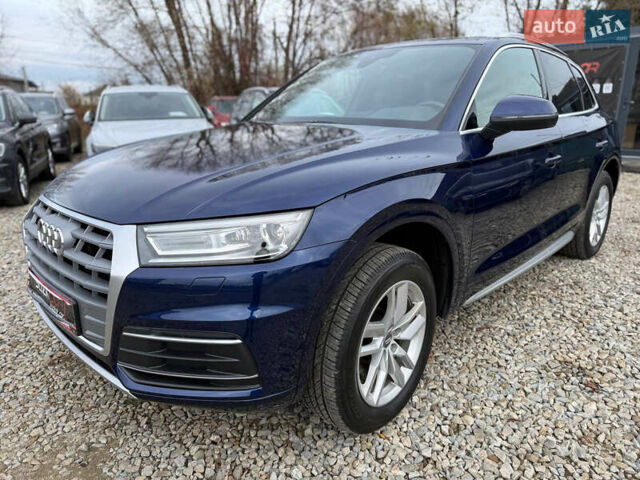 Синій Ауді Ку 5, об'ємом двигуна 2 л та пробігом 85 тис. км за 24900 $, фото 4 на Automoto.ua