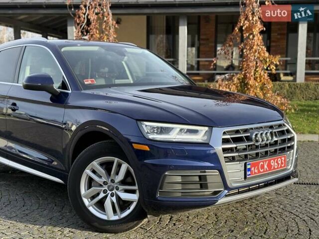 Синий Ауди Ку 5, объемом двигателя 1.98 л и пробегом 79 тыс. км за 27500 $, фото 3 на Automoto.ua