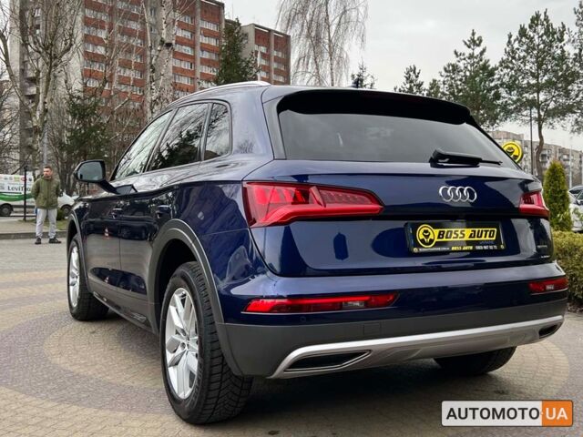 Синий Ауди Ку 5, объемом двигателя 2 л и пробегом 63 тыс. км за 42300 $, фото 4 на Automoto.ua