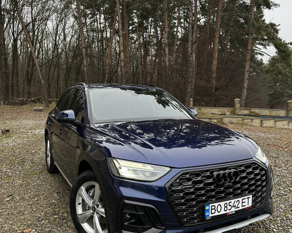 Синій Ауді Ку 5, об'ємом двигуна 1.98 л та пробігом 48 тис. км за 32800 $, фото 1 на Automoto.ua