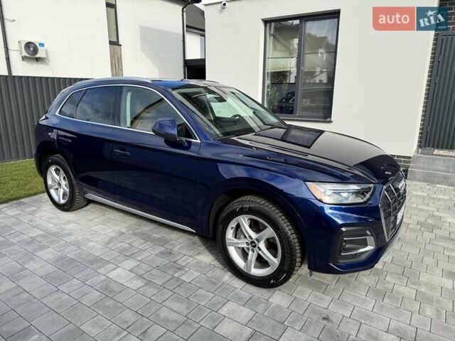 Ауди Ку 5 2021 в Киеве на Automoto.ua Синий Ауди Ку 5, объемом двигателя 1.98 л и пробегом 72 тыс. км за 37500 $, фото 11 на Automoto.ua