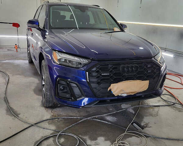 Ауди Ку 5 2021 в Днепре (Днепропетровске) на Automoto.ua Синий Ауди Ку 5, объемом двигателя 1.98 л и пробегом 57 тыс. км за 42500 $, фото 10 на Automoto.ua