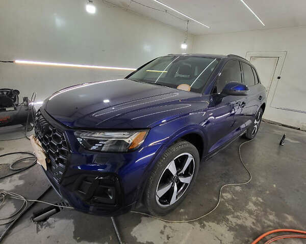 Ауди Ку 5 2021 в Днепре (Днепропетровске) на Automoto.ua Синий Ауди Ку 5, объемом двигателя 1.98 л и пробегом 57 тыс. км за 42500 $, фото 9 на Automoto.ua