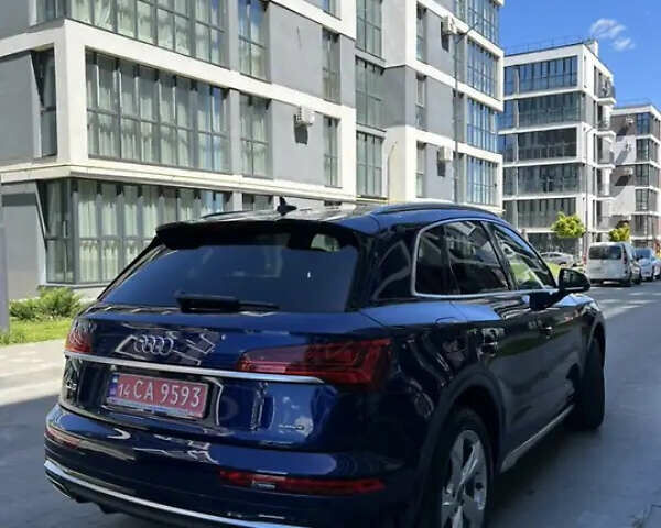 Синий Ауди Ку 5, объемом двигателя 1.98 л и пробегом 59 тыс. км за 32000 $, фото 4 на Automoto.ua