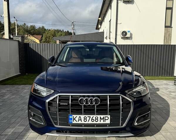 Ауди Ку 5 2021 в Киеве на Automoto.ua Синий Ауди Ку 5, объемом двигателя 1.98 л и пробегом 72 тыс. км за 37500 $, фото 23 на Automoto.ua