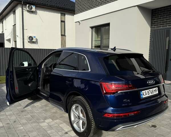 Ауди Ку 5 2021 в Киеве на Automoto.ua Синий Ауди Ку 5, объемом двигателя 1.98 л и пробегом 72 тыс. км за 37500 $, фото 14 на Automoto.ua