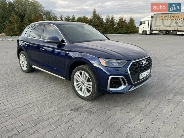 Синий Ауди Ку 5, объемом двигателя 1.98 л и пробегом 38 тыс. км за 27750 $, фото 6 на Automoto.ua
