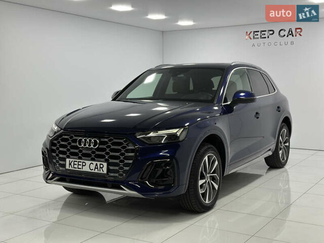 Синий Ауди Ку 5, объемом двигателя 1.98 л и пробегом 50 тыс. км за 36500 $, фото 1 на Automoto.ua