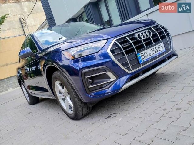 Синий Ауди Ку 5, объемом двигателя 1.98 л и пробегом 17 тыс. км за 31990 $, фото 1 на Automoto.ua