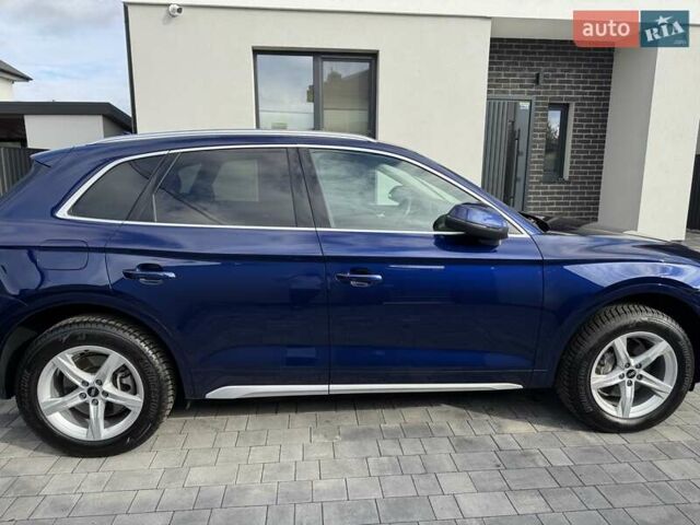 Ауди Ку 5 2021 в Киеве на Automoto.ua Синий Ауди Ку 5, объемом двигателя 1.98 л и пробегом 72 тыс. км за 37500 $, фото 10 на Automoto.ua