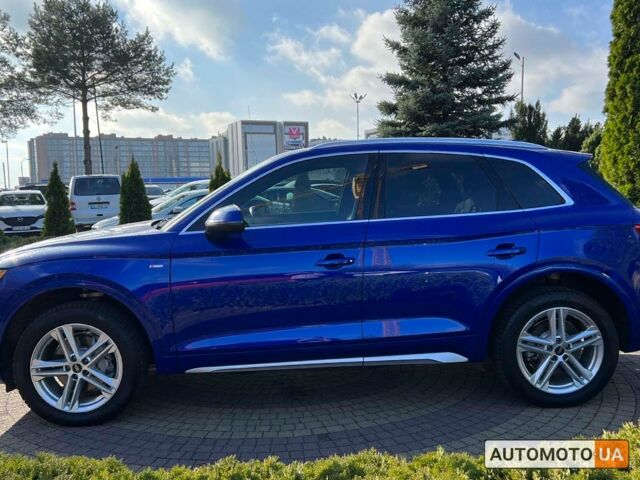 Синий Ауди Ку 5, объемом двигателя 2 л и пробегом 45 тыс. км за 39200 $, фото 3 на Automoto.ua