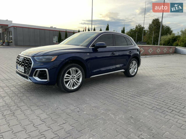Синий Ауди Ку 5, объемом двигателя 1.98 л и пробегом 38 тыс. км за 27750 $, фото 4 на Automoto.ua