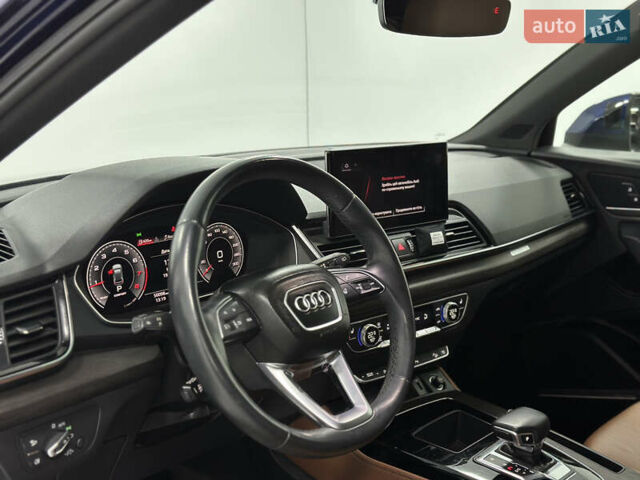 Синий Ауди Ку 5, объемом двигателя 1.98 л и пробегом 50 тыс. км за 36500 $, фото 5 на Automoto.ua