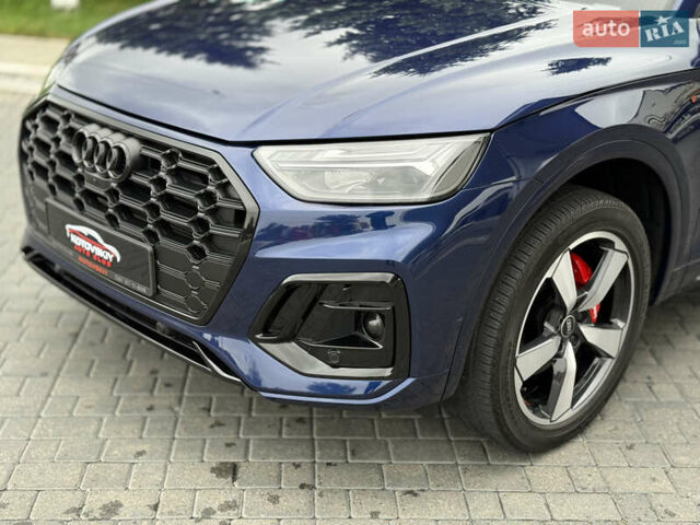 Синий Ауди Ку 5, объемом двигателя 2 л и пробегом 28 тыс. км за 36500 $, фото 2 на Automoto.ua