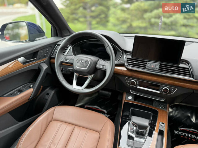 Синий Ауди Ку 5, объемом двигателя 2 л и пробегом 28 тыс. км за 36500 $, фото 13 на Automoto.ua
