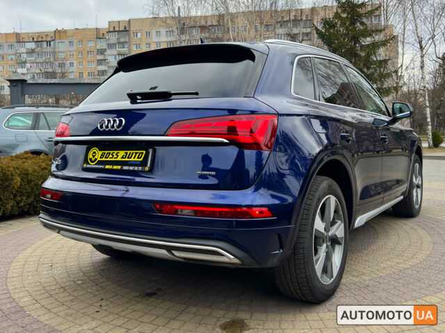 Синий Ауди Ку 5, объемом двигателя 2 л и пробегом 6 тыс. км за 40999 $, фото 6 на Automoto.ua