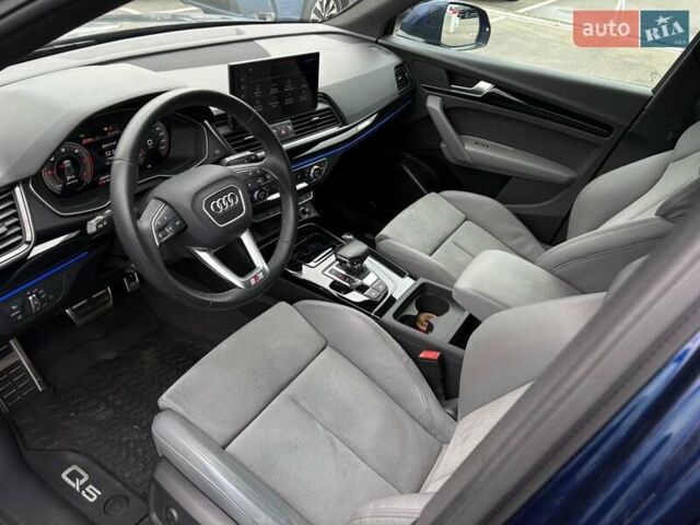 Синий Ауди Ку 5, объемом двигателя 2 л и пробегом 54 тыс. км за 58500 $, фото 11 на Automoto.ua