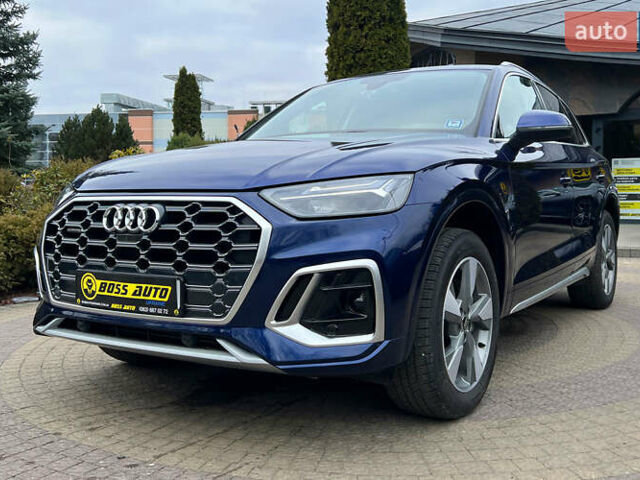 Синій Ауді Ку 5, об'ємом двигуна 2 л та пробігом 6 тис. км за 40999 $, фото 2 на Automoto.ua