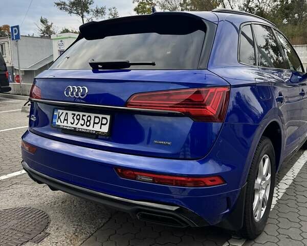 Ауди Ку 5 2023 в Киеве на Automoto.ua Синий Ауди Ку 5, объемом двигателя 1.98 л и пробегом 21 тыс. км за 39900 $, фото 6 на Automoto.ua