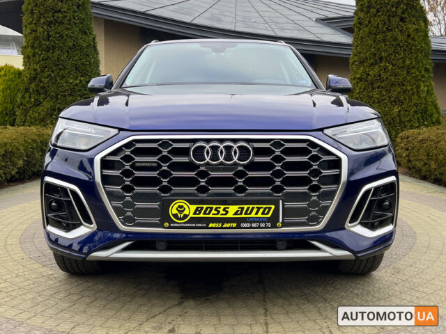 Синий Ауди Ку 5, объемом двигателя 2 л и пробегом 6 тыс. км за 40999 $, фото 1 на Automoto.ua