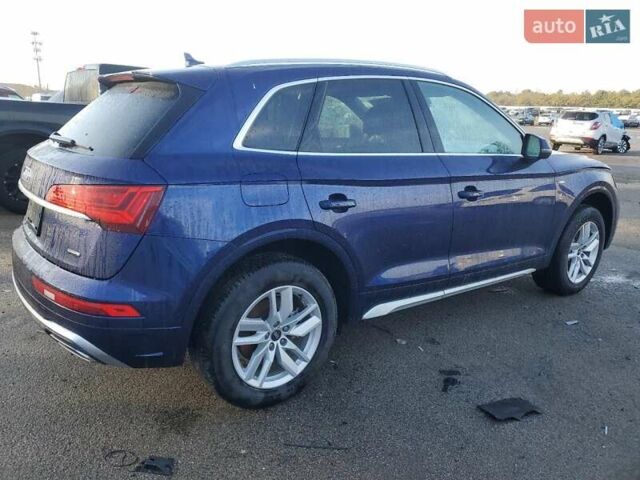 Ауди Ку 5 2023 в Львове на Automoto.ua Синий Ауди Ку 5, объемом двигателя 1.98 л и пробегом 25 тыс. км за 15000 $, фото 2 на Automoto.ua