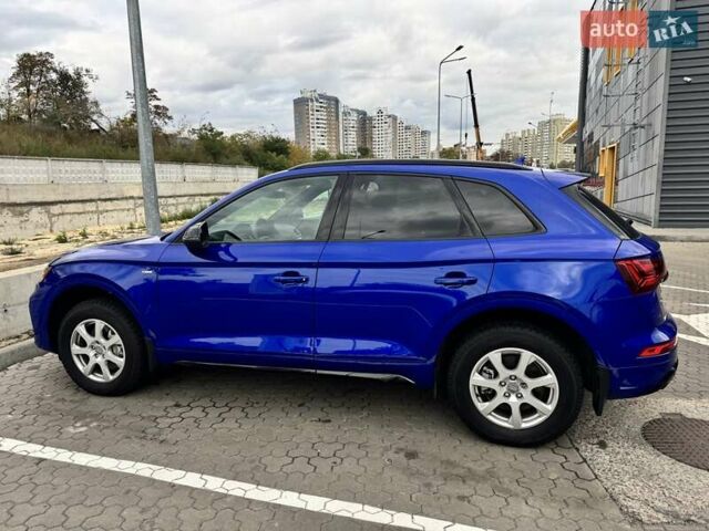 Ауди Ку 5 2023 в Киеве на Automoto.ua Синий Ауди Ку 5, объемом двигателя 1.98 л и пробегом 21 тыс. км за 39900 $, фото 4 на Automoto.ua